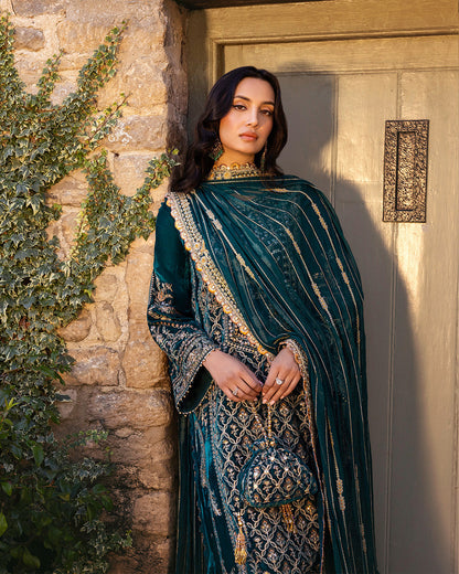 Faiza Saqlain | Adeen Formals | Merna - Ladies Clothes - Maria Faisal