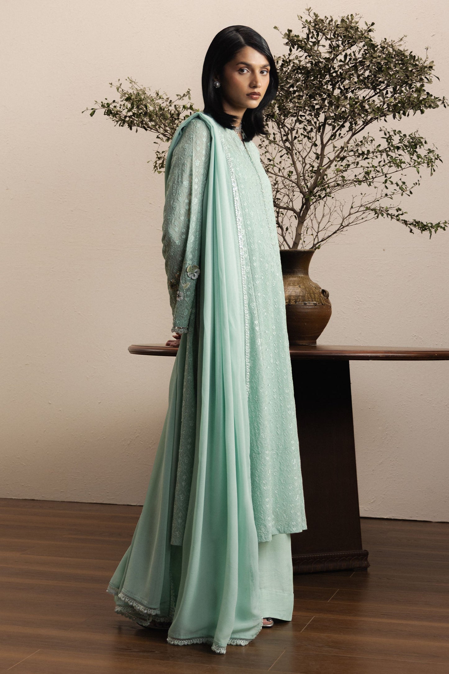 ZaraShahJahan | SS26 | Nazneen - Festive Dress - available at Maria Faisal in UK and USA