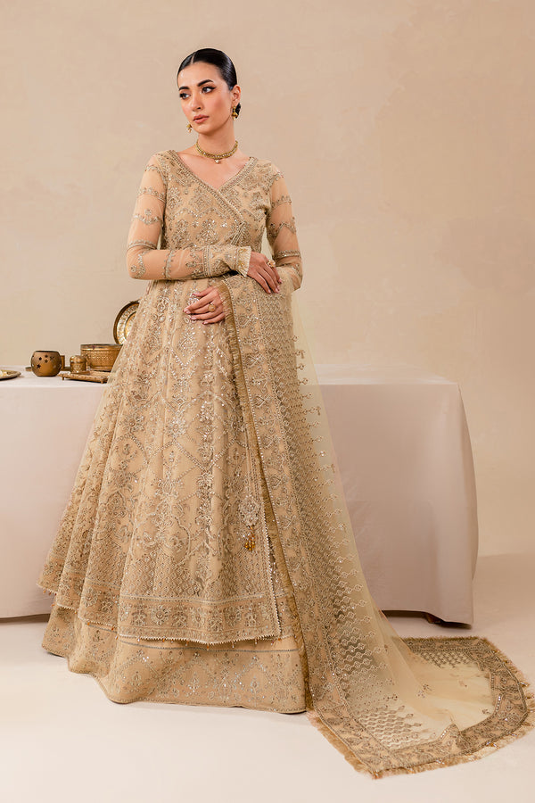 Farasha | Lumiere Formals | DREAMT FLAIR - Designer Dress with Intricate embroidery and embellishments. Shop elegent wedding dress at Maria Faisal.