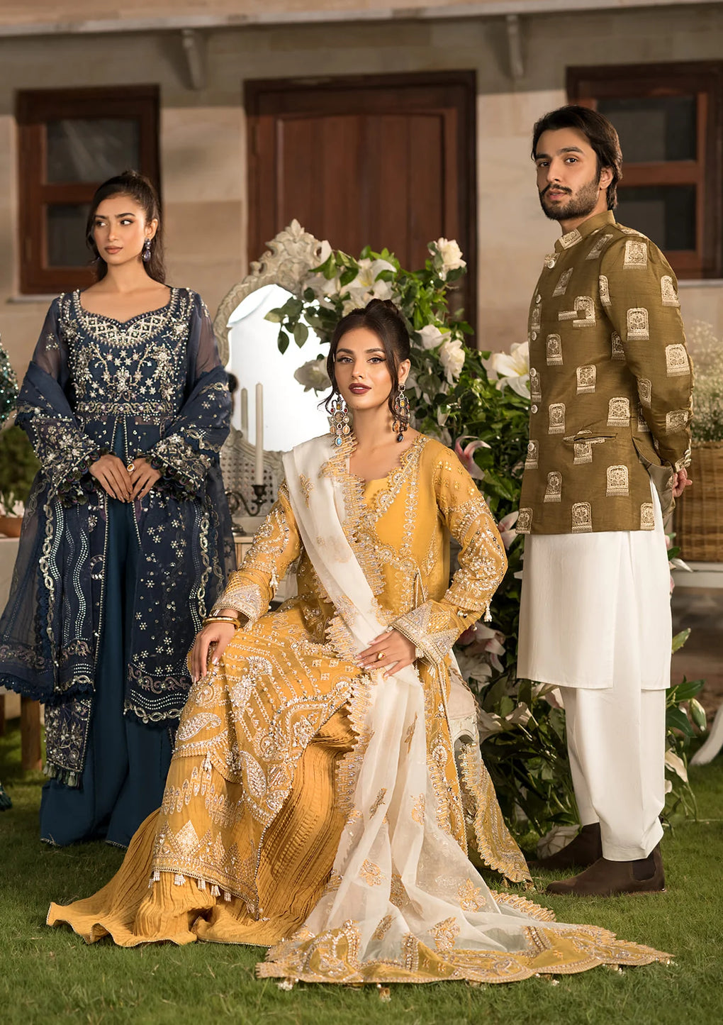 Elaf Premium | Formal Handwork Collection | EFH-07 SAHAR - Ladies Clothes - Maria Faisal