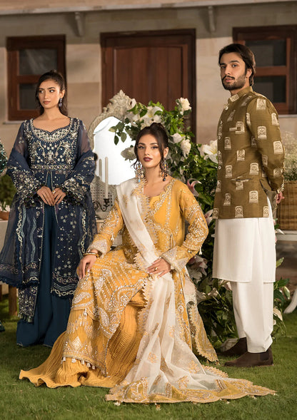 Elaf Premium | Formal Handwork Collection | EFH-07 SAHAR - Ladies Clothes - Maria Faisal