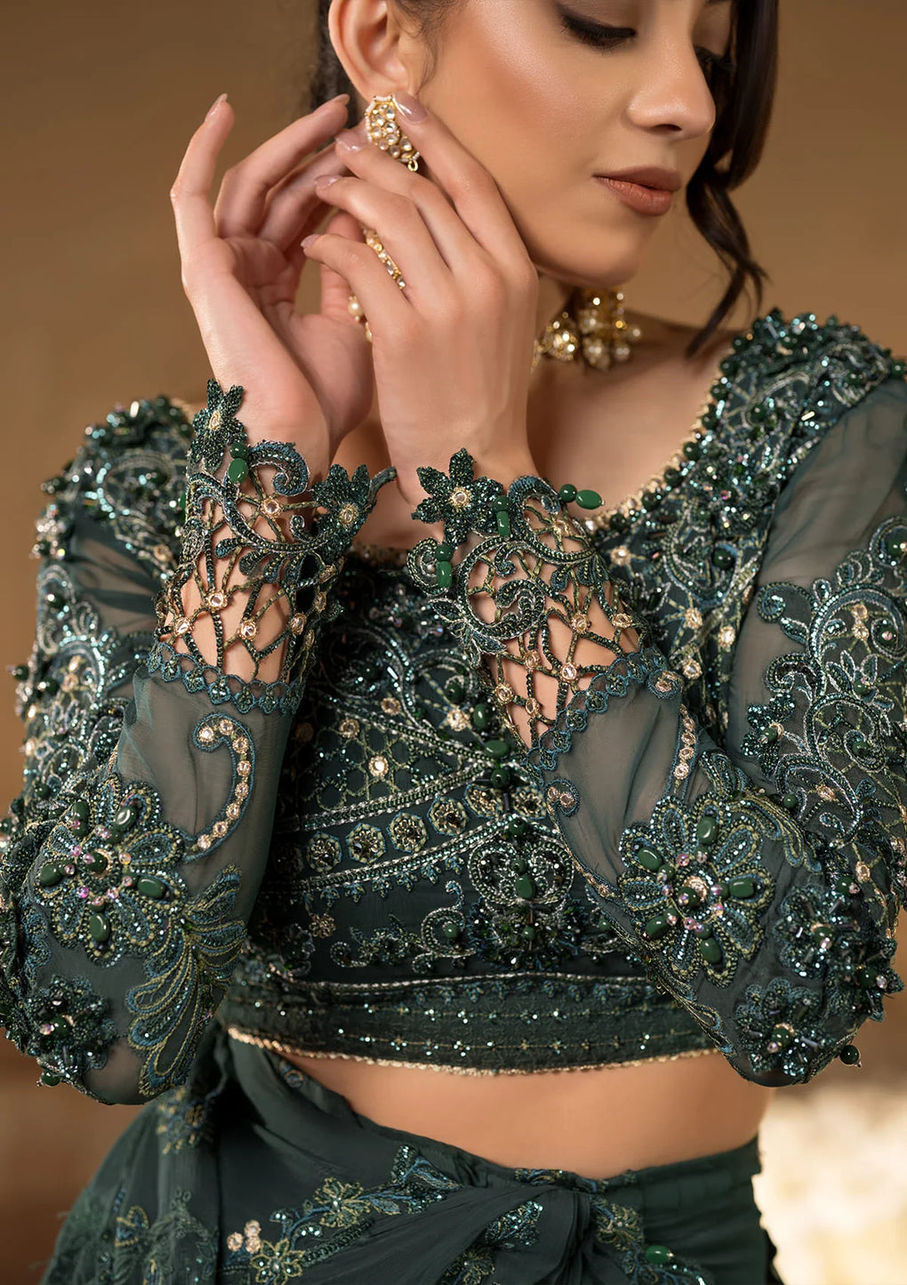 Elaf Premium | Formal Handwork Collection | EFH-01 JAHAN ARA - Ladies Clothes - Maria Faisal