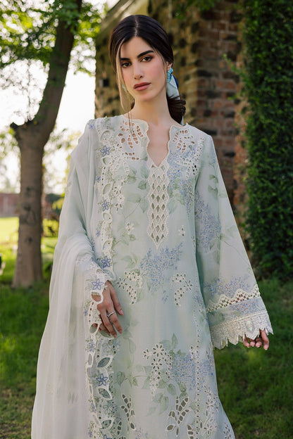 Nureh | Raha Lawn | NE-262 - Luxury Dress - available at Maria Faisal in UK and USA.
