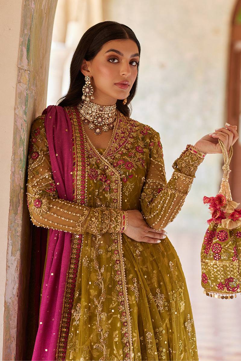 Mina Hassan | Formal Dholki Collection | Aaliyah by Maria Faisal - Registered Vendor of : Mina Hassan - type : Ladies Clothes - 100% original wedding dresses