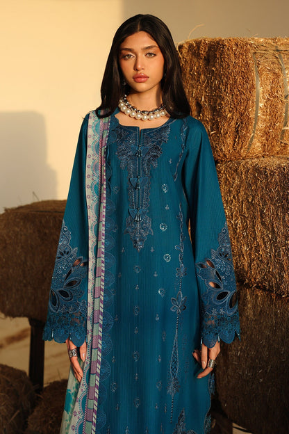 Nureh | Raha Lawn | NE-247 - Luxury Dress - available at Maria Faisal in UK and USA.