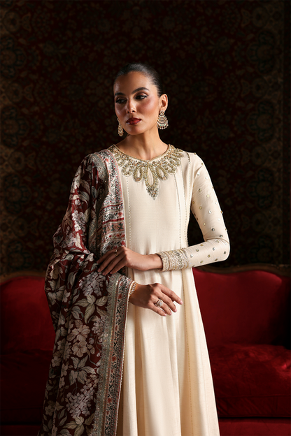 Emaan Adeel | Afsana e Silk | LALEH - Formal Dress - available at Maria Faisal in UK and USA.