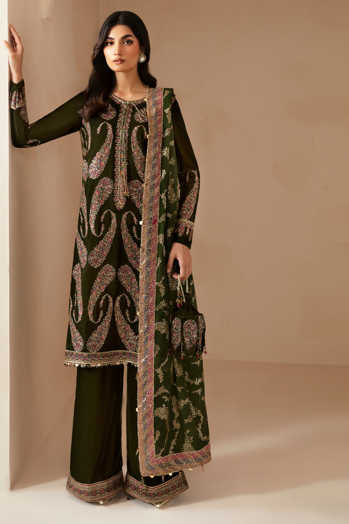 Jazmin | Velvet Edit 24 | VF-2023 - Ladies Clothes - Maria Faisal
