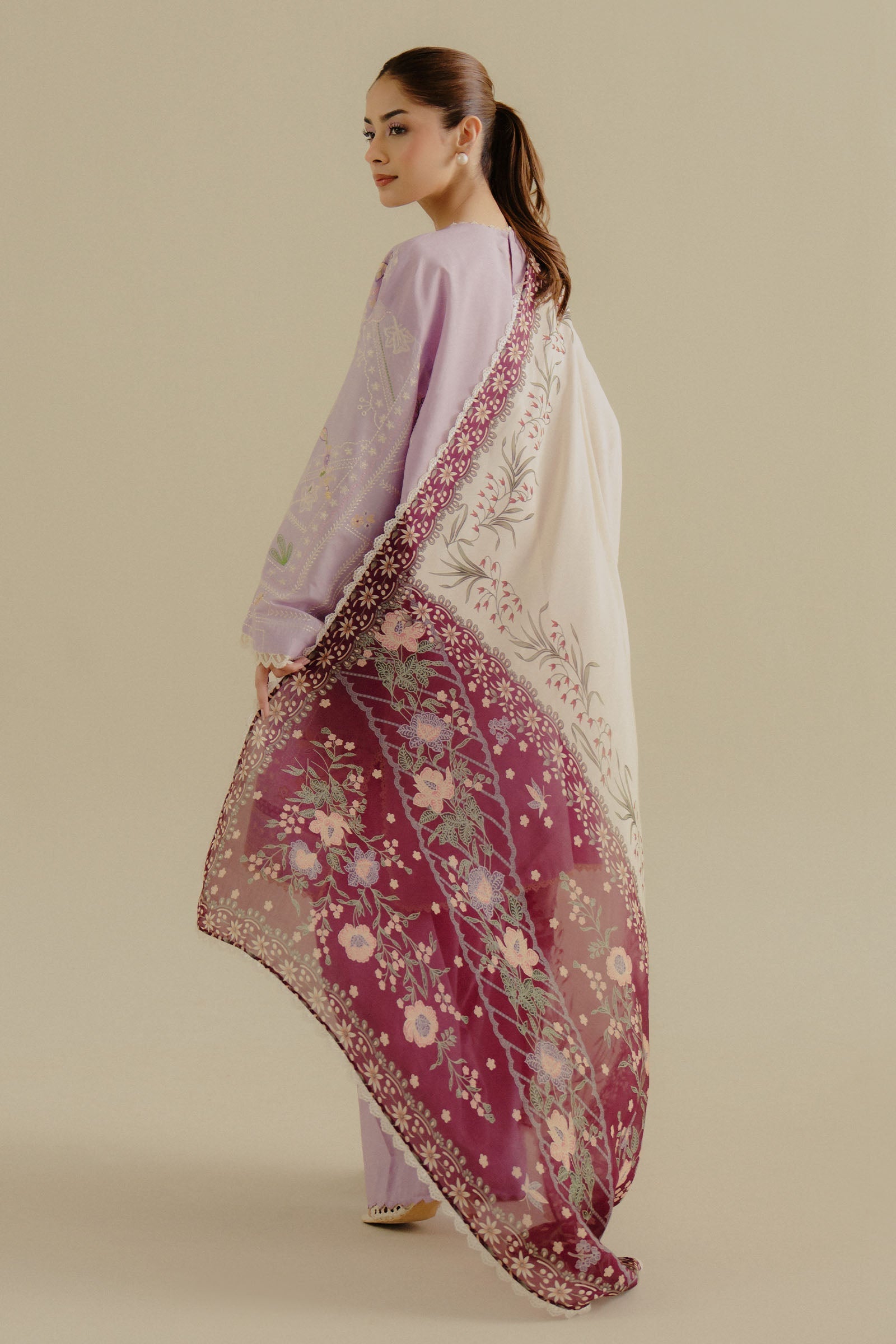Zara Shahjahan | Coco Lawn 25 | Nyssa-10B - Ladies Clothes - Maria Faisal