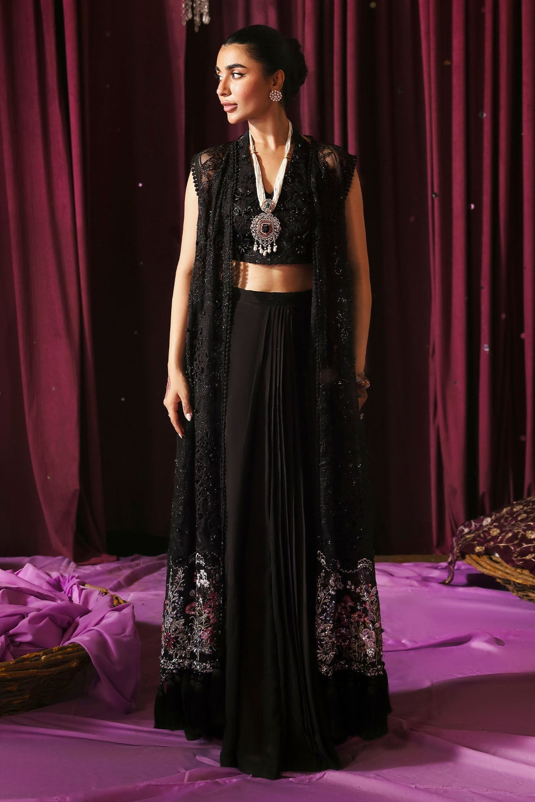 Nureh | Jhoomro Wedding Formals | NL-73 MAYA - Wedding Dress - Maria Faisal