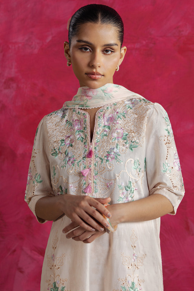 Zara Shahjahan | Coco Prints 26 | YUZAIRA - Casual Dress - available at Maria Faisal in UK and USA.