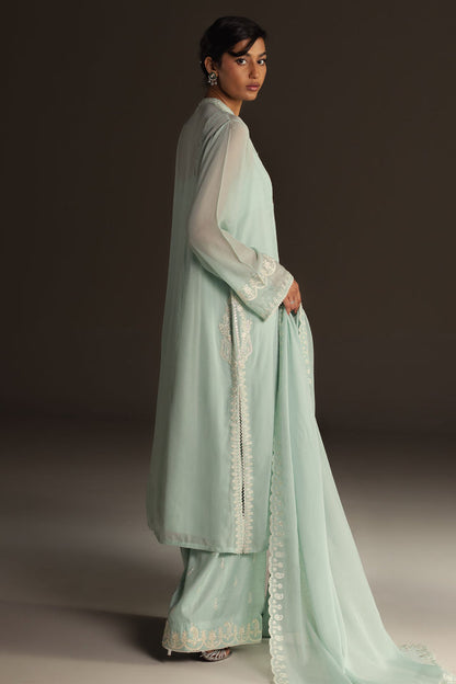 Zara Shahjahan | Festive 26 | Imaan - Luxury Dress - available at Maria Faisal in UK and USA.