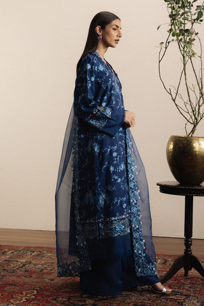 Zara Shahjahan | Festive 26 | Neelzar - Luxury Dress - available at Maria Faisal in UK and USA.