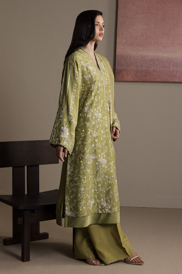 Zara Shahjahan | Festive 26 | Zarqash - Luxury Dress - available at Maria Faisal in UK and USA.