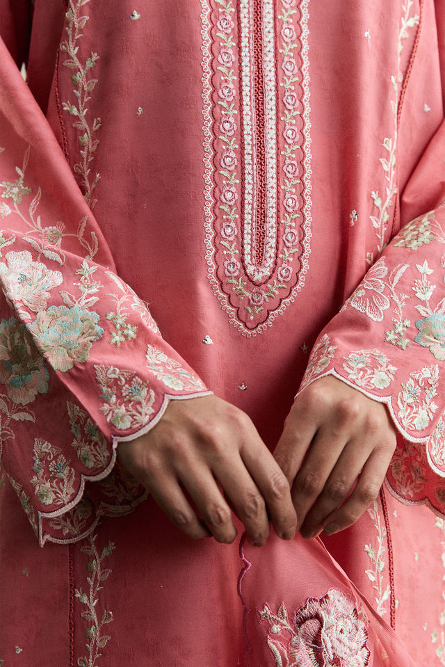 Zara Shahjahan | Pret 26 | Roshni - Luxury Dress - available at Maria Faisal in UK and USA.