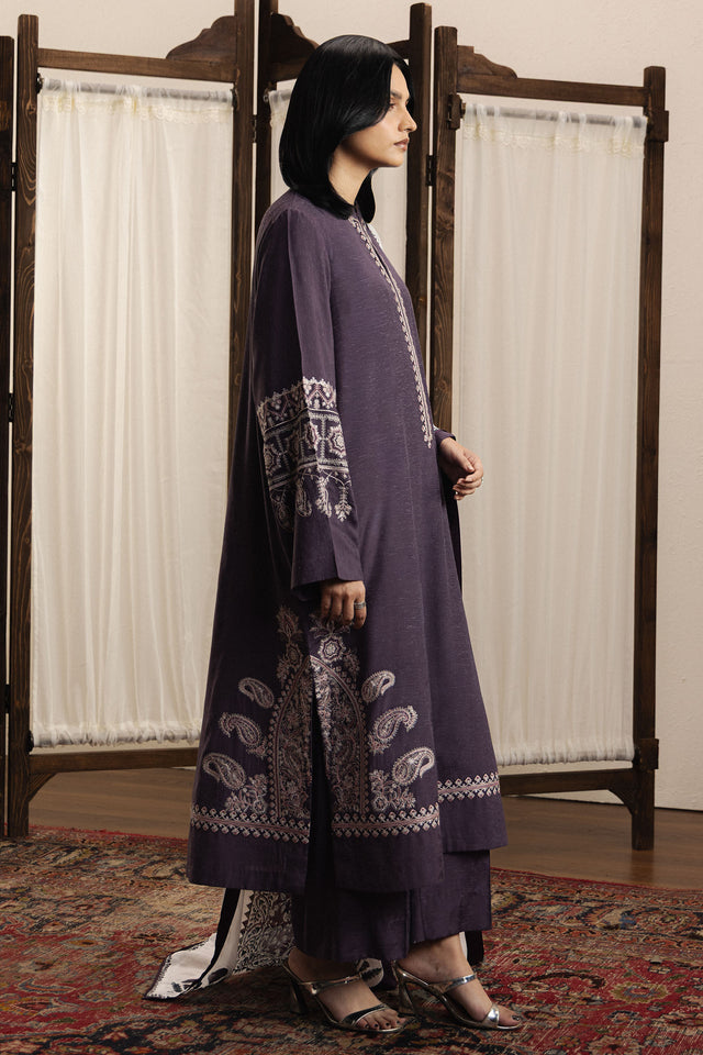 Zara Shahjahan | Festive 26 | Lehja - Luxury Dress - available at Maria Faisal in UK and USA.