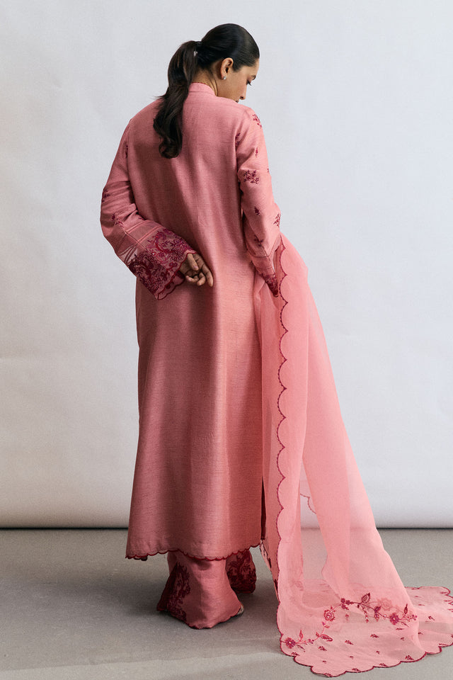 Zara Shahjahan | Festive 26 | Gulnaar - Luxury Dress - available at Maria Faisal in UK and USA.