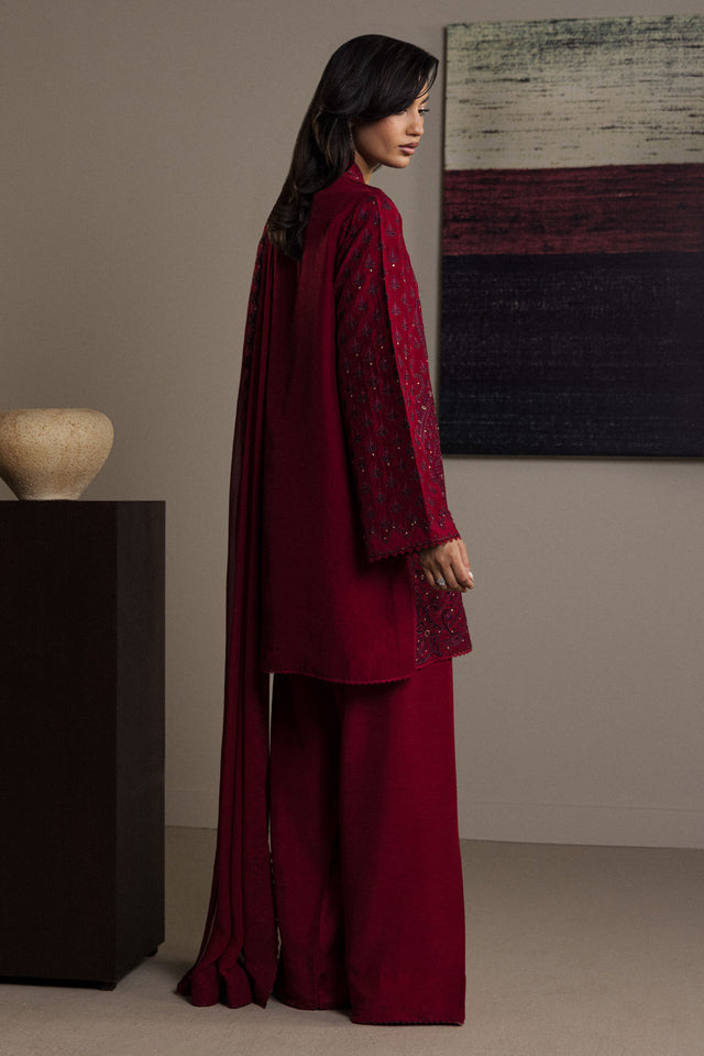 Zara Shahjahan | Festive 26 | SURKHAAB - Luxury Dress - available at Maria Faisal in UK and USA.