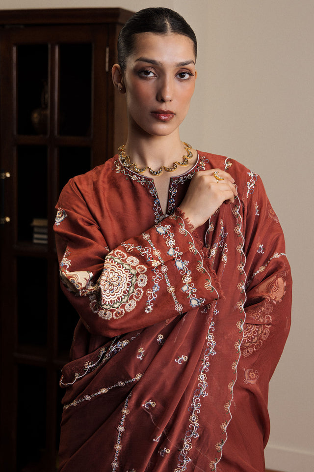 Zara Shahjahan | Pret 26 | ZARMIN - Luxury Dress - available at Maria Faisal in UK and USA.