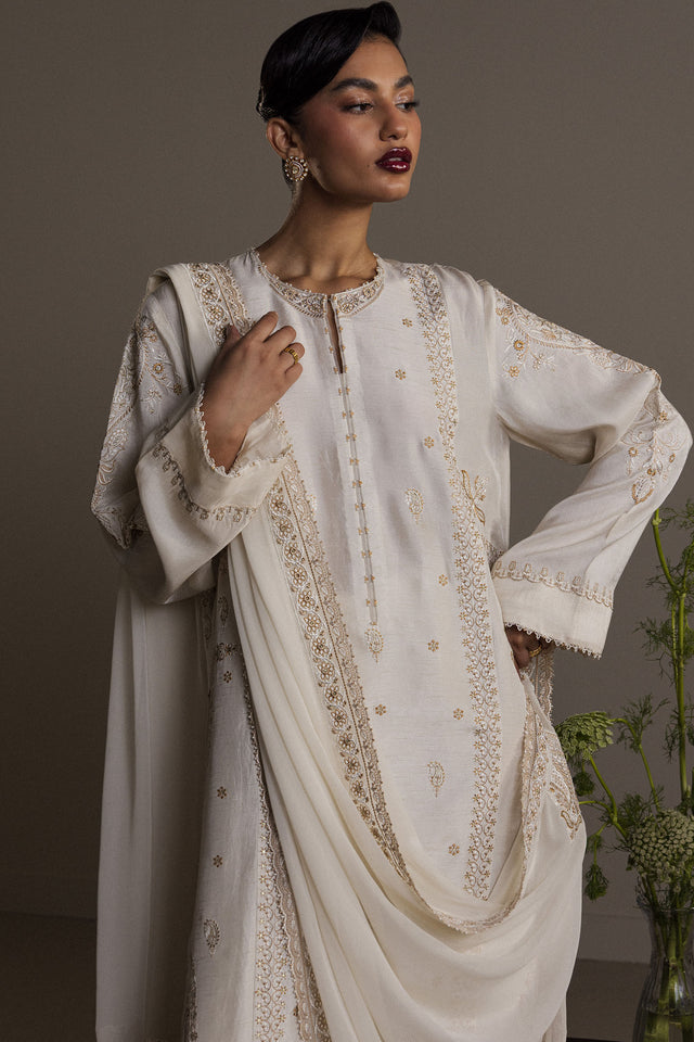 Zara Shahjahan | Festive 26 | SAFA - Luxury Dress - available at Maria Faisal in UK and USA.