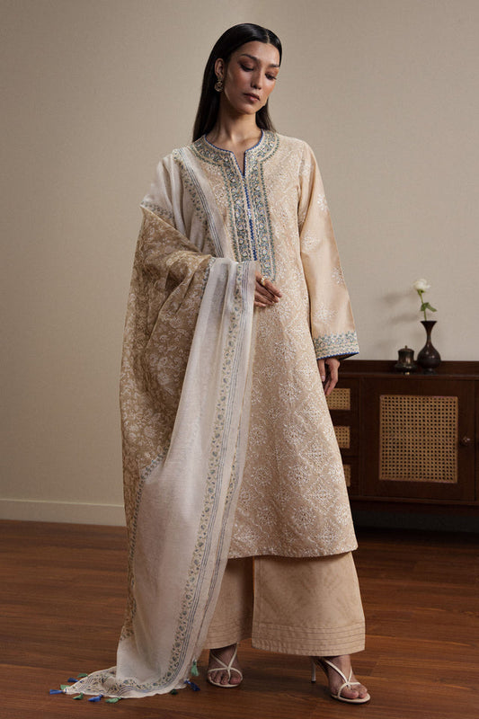 Zara Shahjahan | Pret 26 | KHAAMIR - Luxury Dress - available at Maria Faisal in UK and USA.