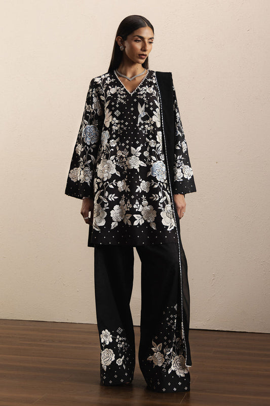Zara Shahjahan | Festive 26 | Shabina - Luxury Dress - available at Maria Faisal in UK and USA.