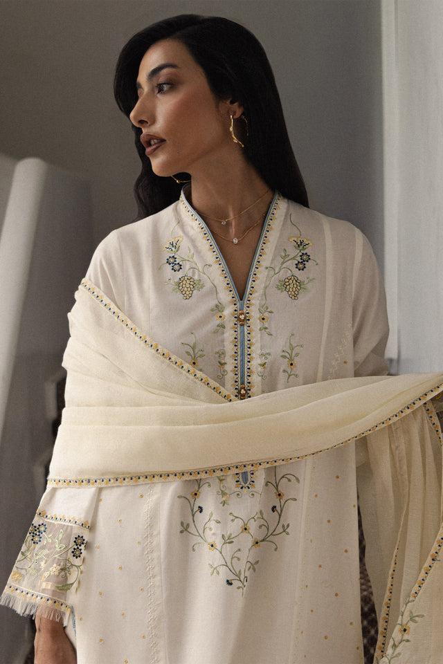 Zara Shahjahan | Pret 26 | Zareen - Luxury Dress - available at Maria Faisal in UK and USA.