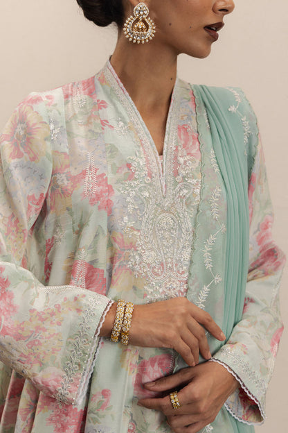 Zara Shahjahan | Festive 26 | Noor - Luxury Dress - available at Maria Faisal in UK and USA.