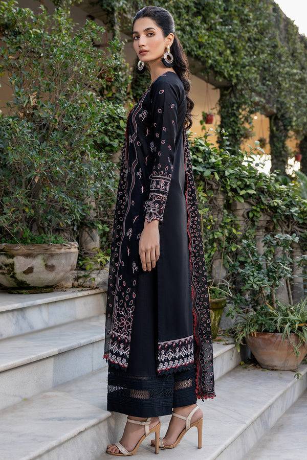 Farasha | Summer Weaves Embroidered Lawn | Black Rose by Maria Faisal - Registered Vendor of : Farasha - type : Ladies Clothes - 100% original wedding dresses