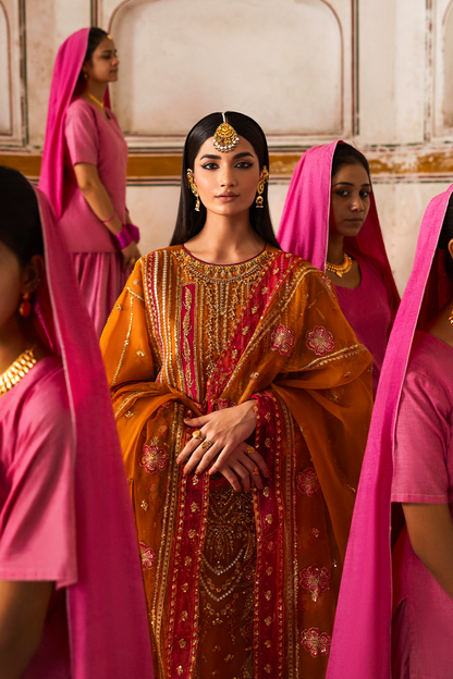 Emaan Adeel I The Empress Wedding Formals I SOLMIRA - Ladies Clothes - Maria Faisal