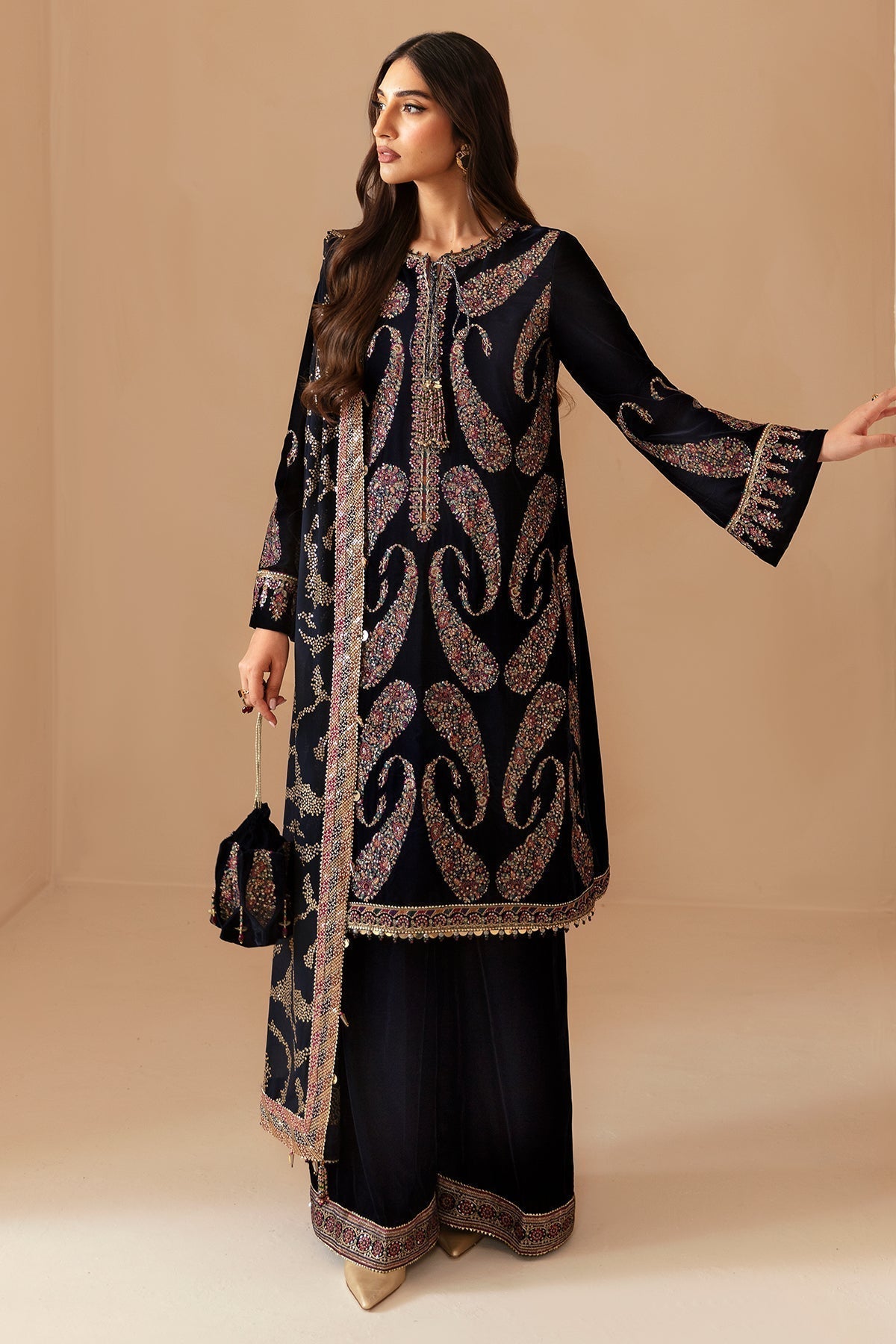 Jazmin | Velvet Edit 24 | Velvet Formal VF-2024 - Ladies Clothes - Maria Faisal