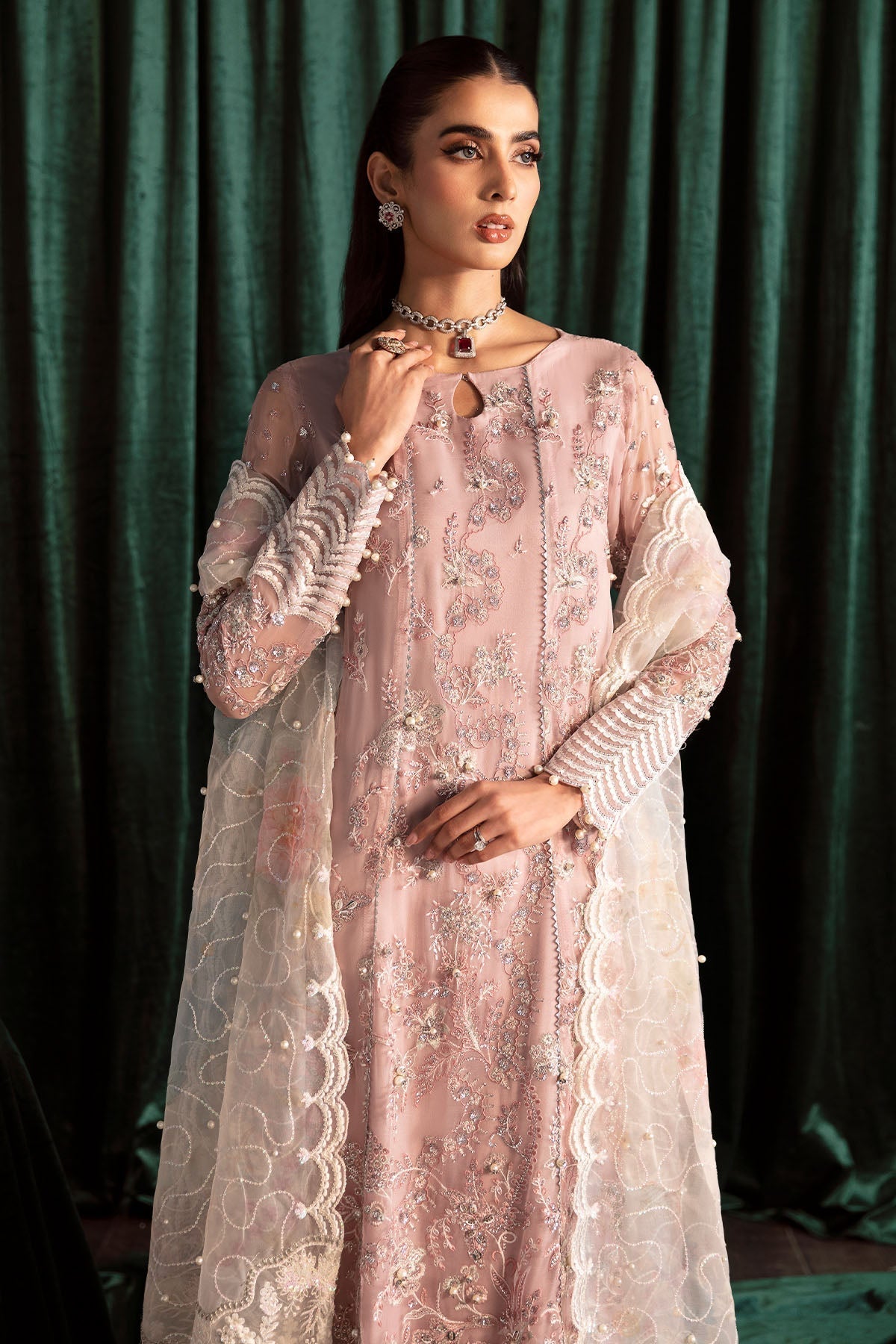 Nureh | Elanora Formal 24 | NEL-44 - Ladies Clothes - Maria Faisal