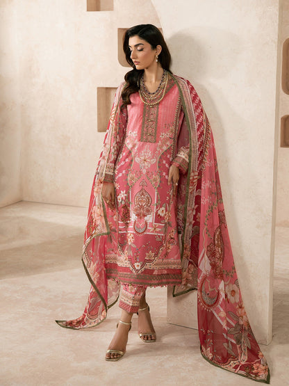 Gulaal | Syra Lawn 26 | Floren D-2 - Luxury Dress - available at Maria Faisal in UK and USA.