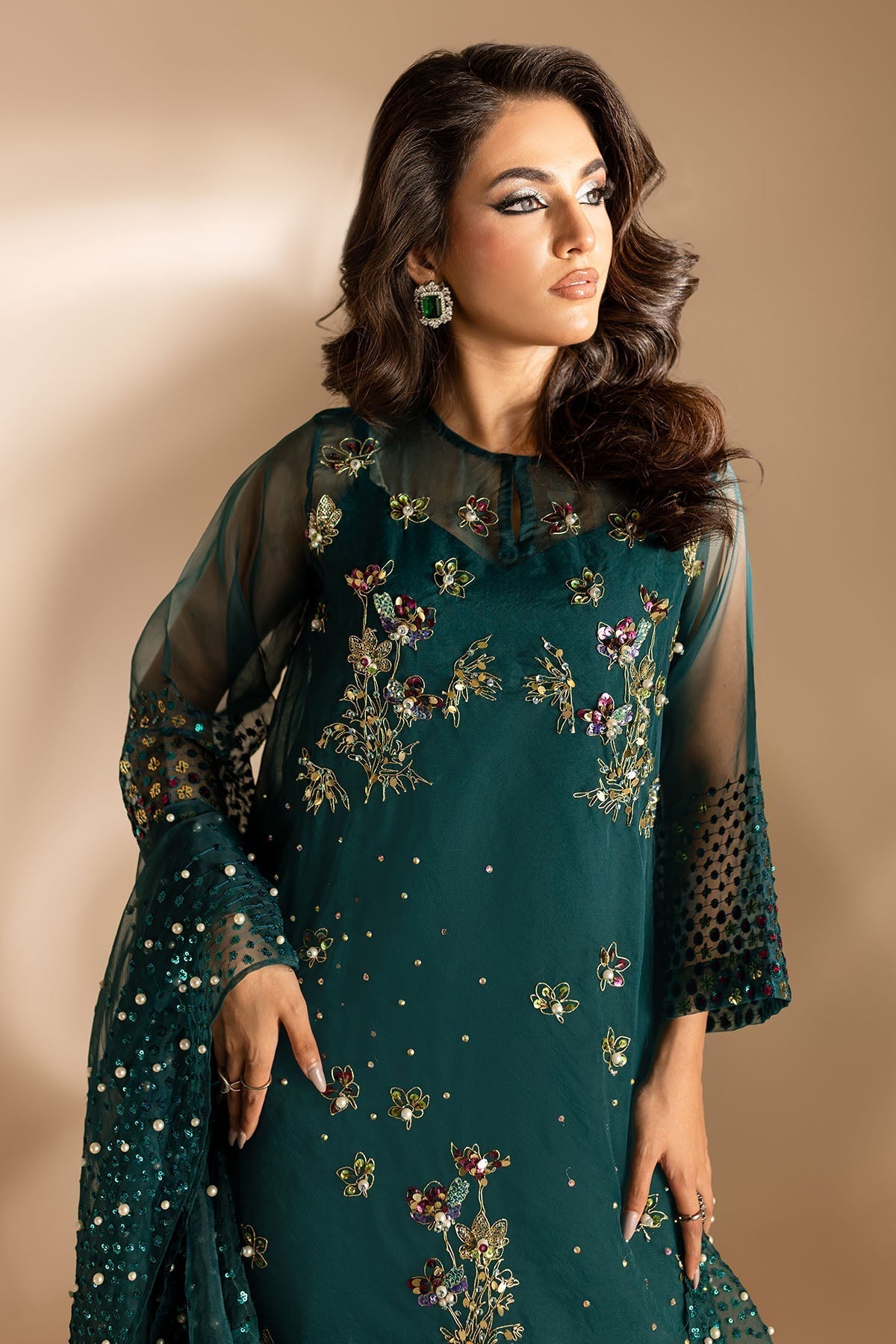 Nureh | Tiny Twinkles | TW-01 TEAL DREAM - Wedding Dress 