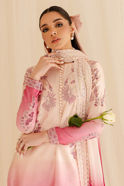 Nureh | Shades of Summer | NP-600 - Luxury Dress - available at Maria Faisal in UK and USA.