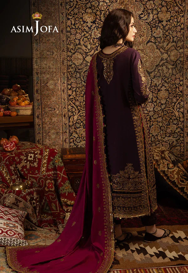 Asim Jofa | Kashmiri Tanka | AJKT 05 - Pakistani Dress - Maria Faisal