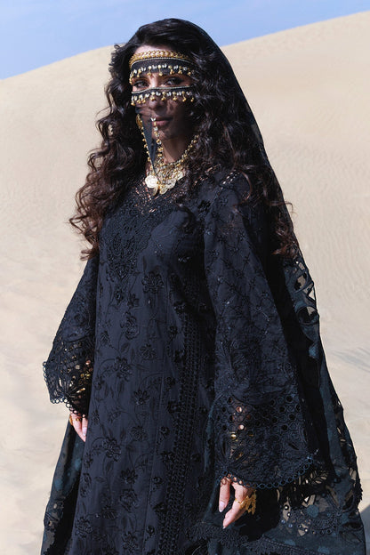 Nureh | Aman Luxe | Zahara NE-233 - Luxury Dress - available at Maria Faisal in UK and USA.