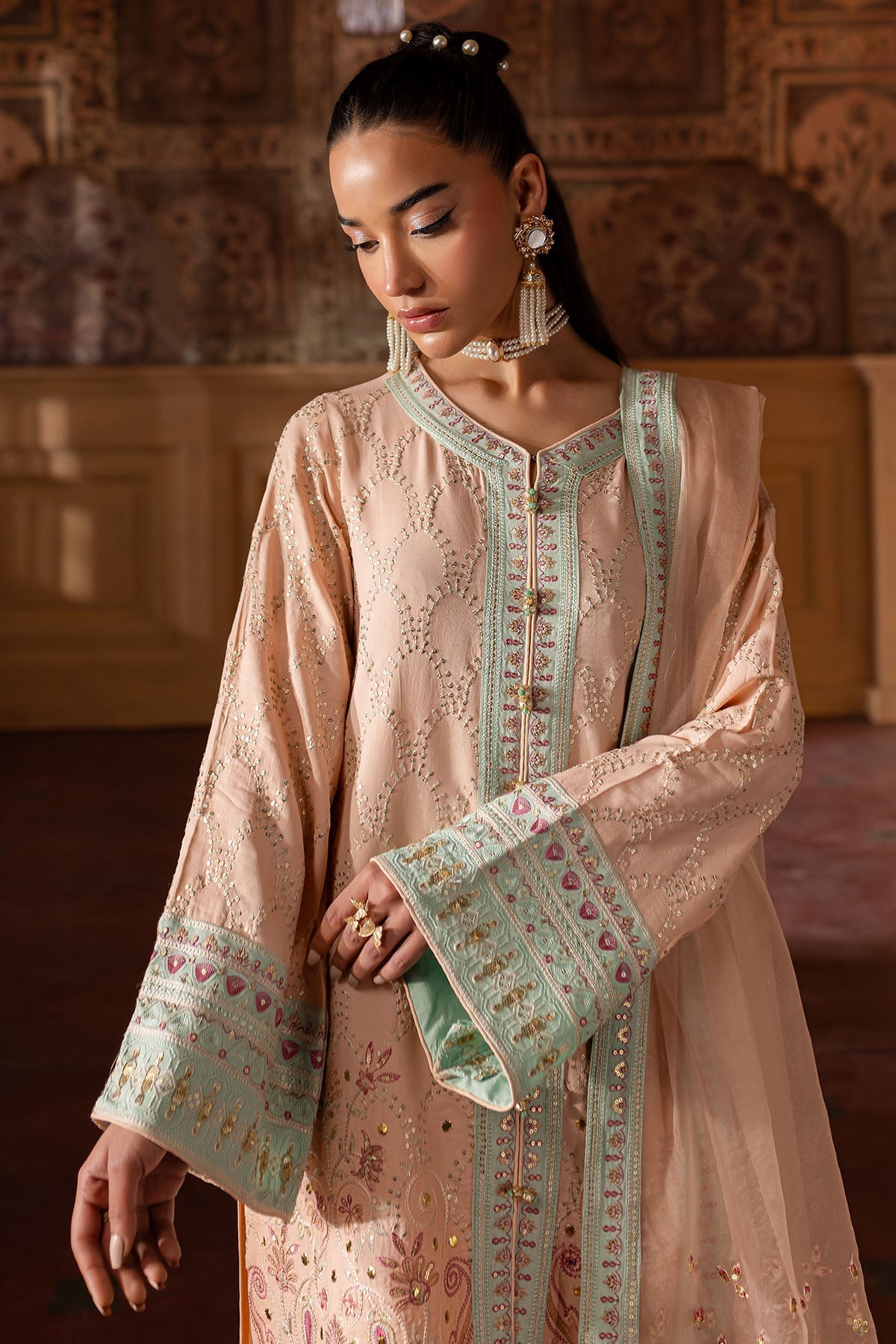 Nureh | Nur Mahal Formals | NE-141 - Ladies Clothes 
