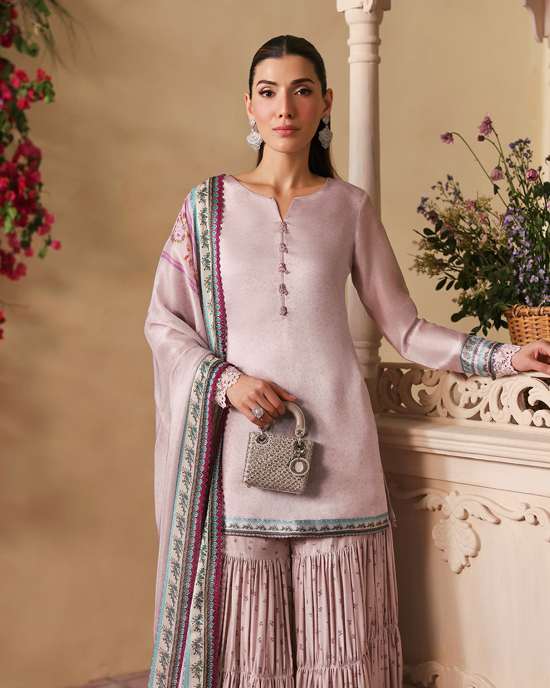 Faiza Saqlain | Serina Luxe | Janine - Formal Dress - available at Maria Faisal in UK and USA.