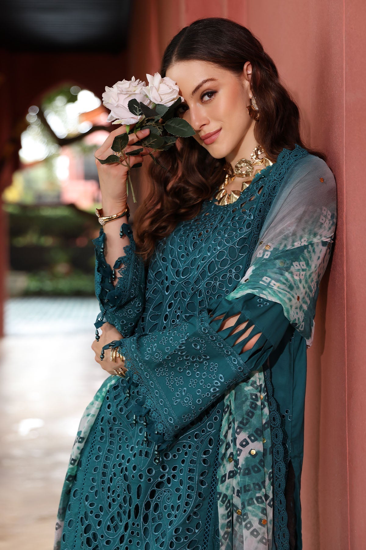 Nureh | Bazaar Lawn 25 | NE-107 by Maria Faisal - Registered Vendor of : Nureh - type : Ladies Clothes - 100% original wedding dresses