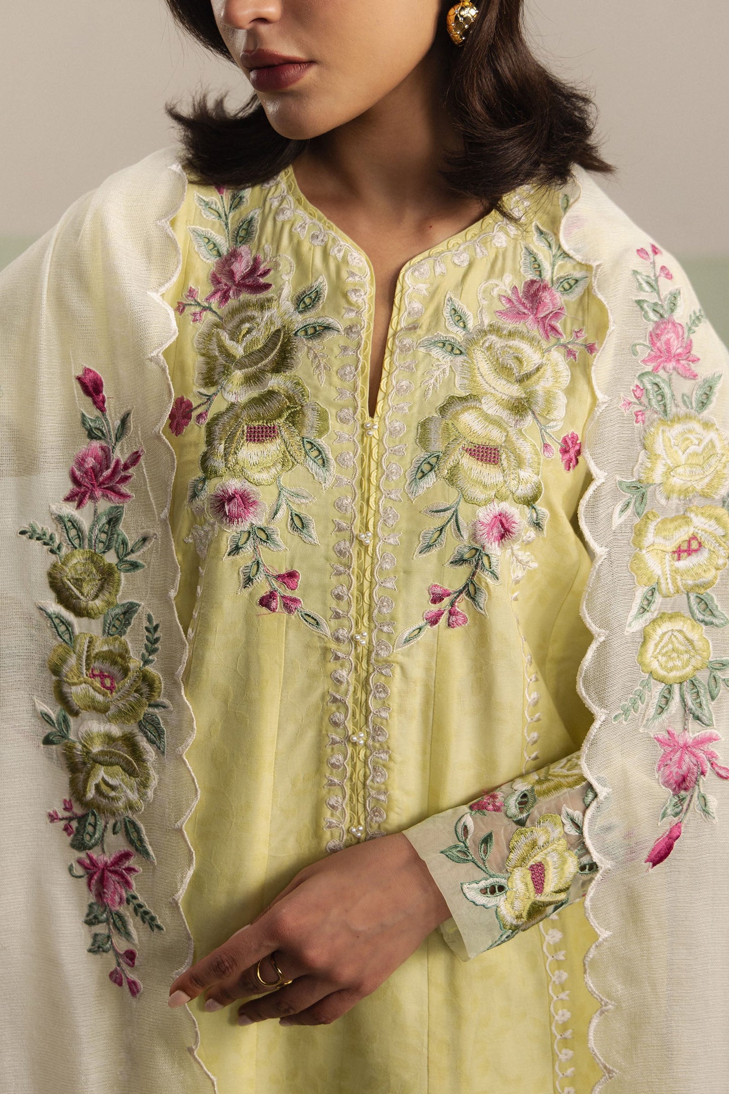 ZaraShahJahan | SS26 | Rushna - Festive Dress - available at Maria Faisal in UK and USA