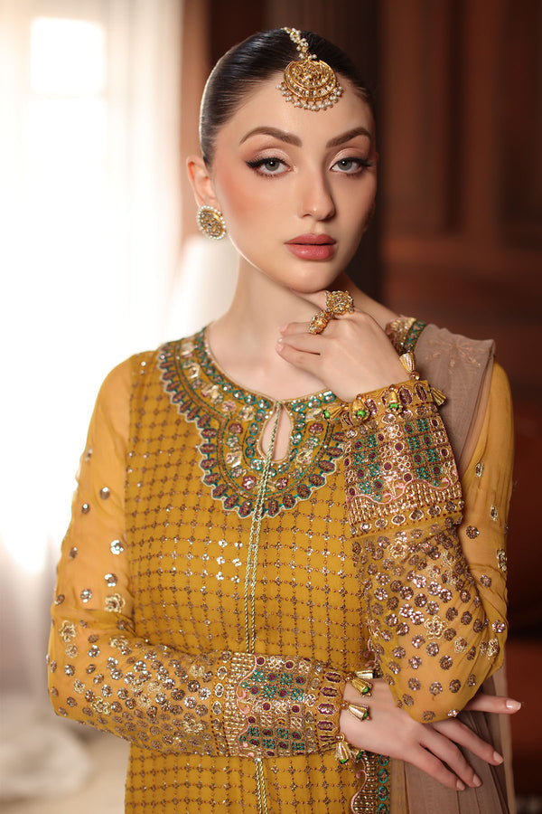 Nureh | Alfaaz Formals | NL-92 - Formal Dress - available at Maria Faisal in UK and USA.
