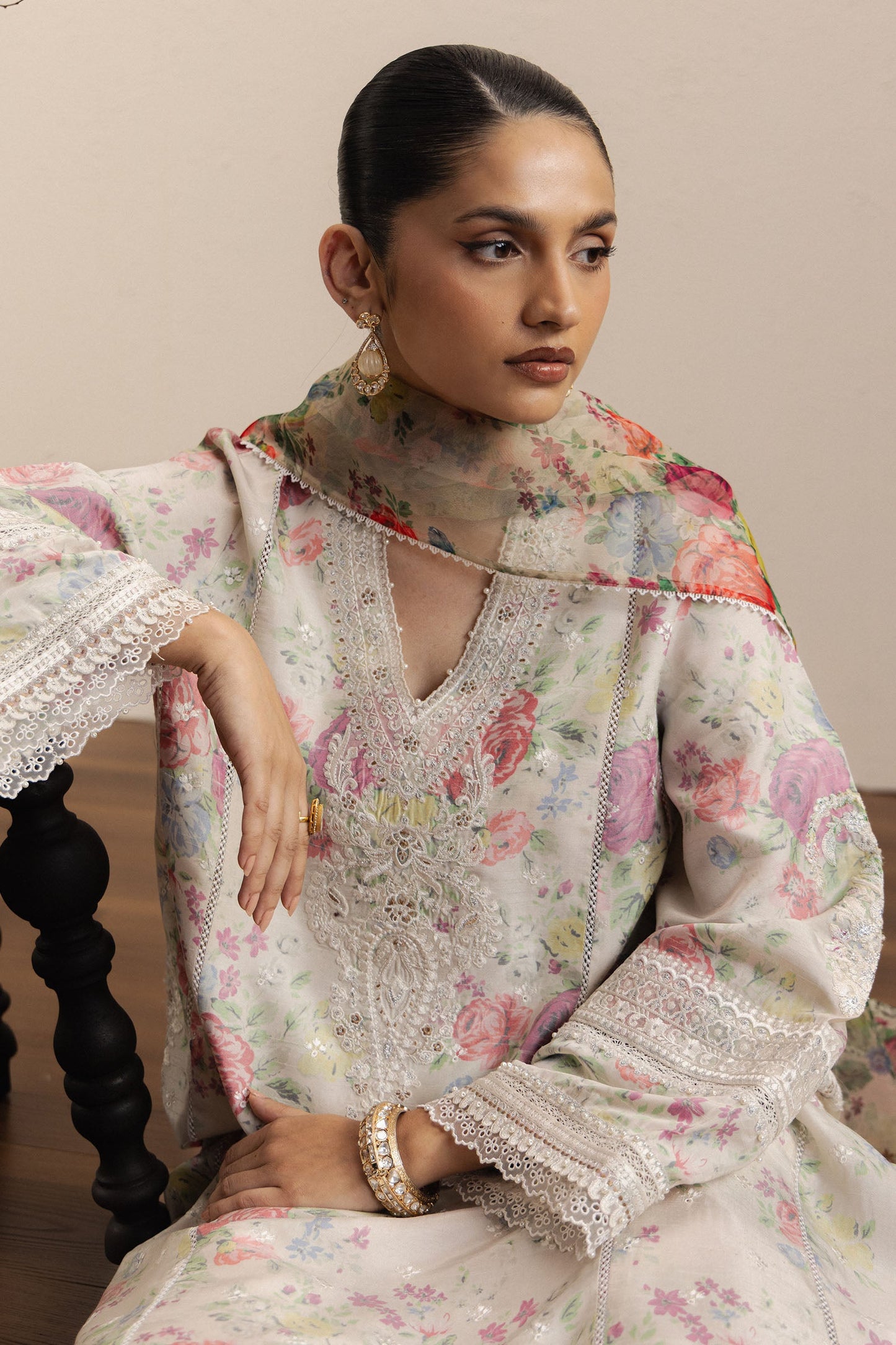 ZaraShahJahan | SS26 | Meherbaan - Festive Dress - available at Maria Faisal in UK and USA