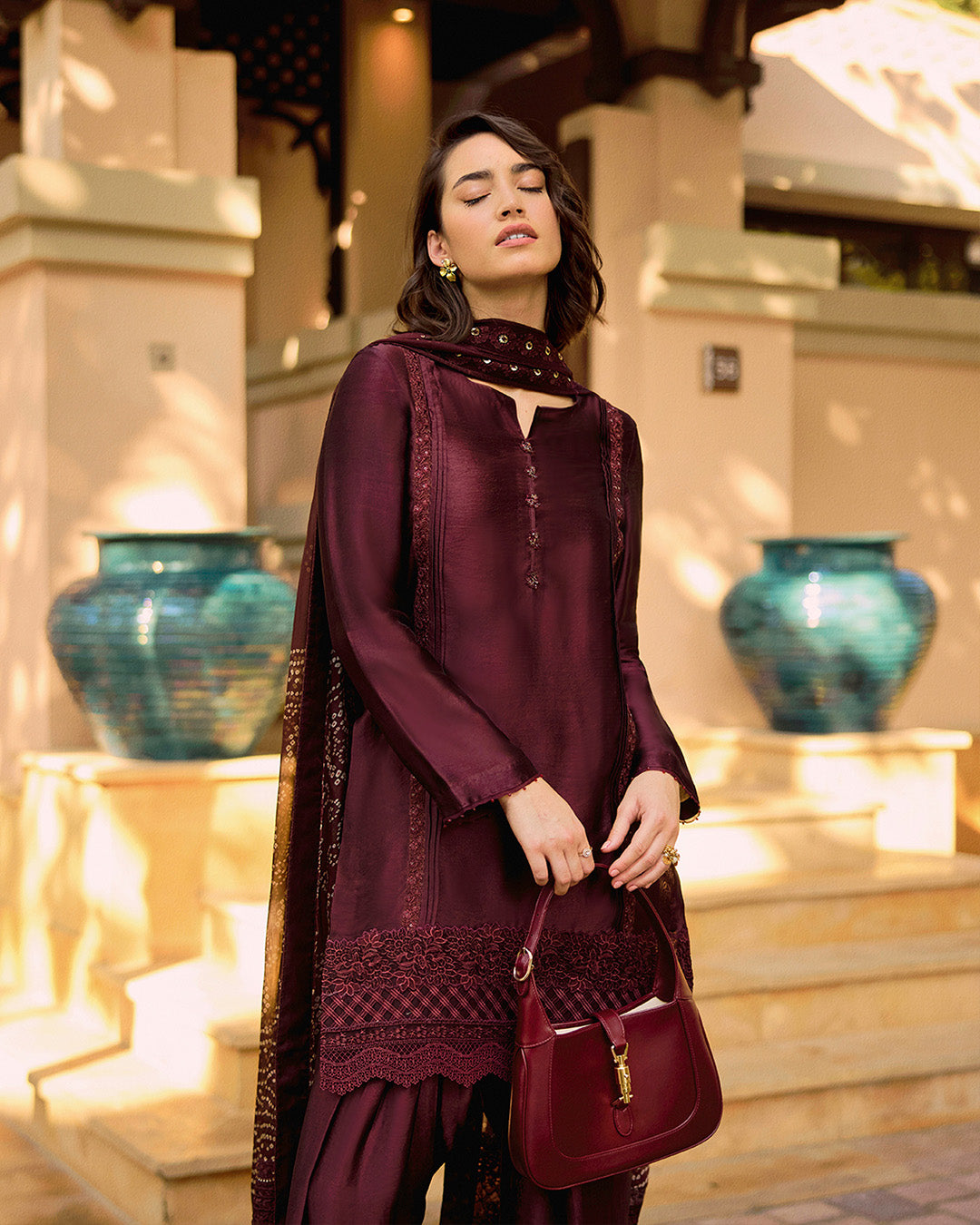 Faiza Saqlain | Carmela Luxury Pret | Triana by Maria Faisal - Registered Vendor of : Faiza Saqlain - type : Ladies Clothes - 100% original wedding dresses