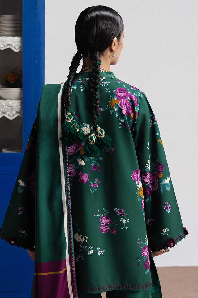 Zara ShahJahan | Coco Prints Winter 26 | Katya-9B - Luxury Dress - available at Maria Faisal in UK and USA.