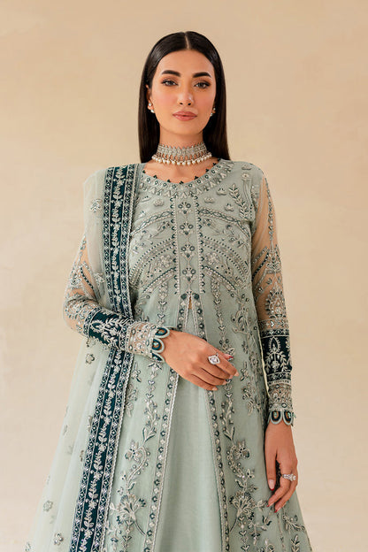 Farasha | Lumiere Formals | FREYA - Designer Dress with Intricate embroidery and embellishments. Shop elegent wedding dress at Maria Faisal.