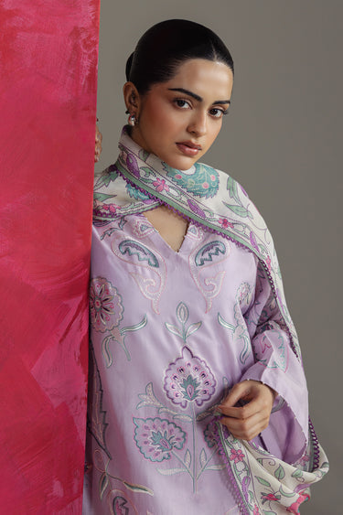 Zara Shahjahan | Coco Prints 26 | Ayaka - Casual Dress - available at Maria Faisal in UK and USA.