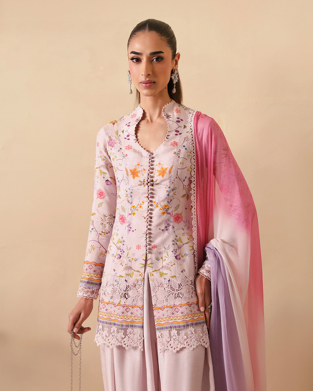 Faiza Saqlain | Serina Luxe | Inas - Formal Dress - available at Maria Faisal in UK and USA.