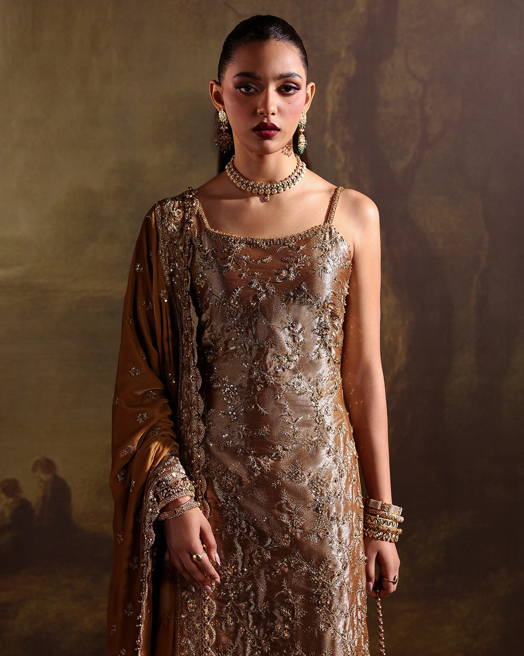 Faiza Saqlain | Zaeva Wedding Formals | Reit - Wedding Dress - available at Maria Faisal in UK and USA.