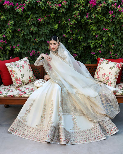 Faiza Saqlain | Mehermah Luxe Formals | Ailia - Wedding Dress - Maria Faisal