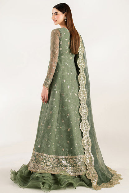 Farasha | Fiorella Formals | Olive Aura - Ladies Clothes - Maria Faisal
